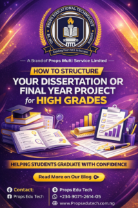 Dissertation structure